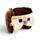 Relaxeazzz Minecraft Steve Reiskussen & Slaapmasker