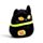 Pluche Squidglys Spooky Zwarte Kat