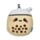 Relaxeazzz Foodiemals Bubble Tea Reiskussen & Slaapmasker