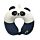 Relaxeazzz Adoramals Panda Pluche Memory Foam Nekkussen