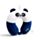 Relaxeazzz Adoramals Panda Pluche Memory Foam Nekkussen