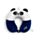 Relaxeazzz Adoramals Panda Pluche Memory Foam Nekkussen
