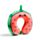 Relaxeazzz Foodiemals Lana de  Watermeloen Pluche Memory Foam Nekkussen