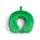 Relaxeazzz Foodiemals Lana de  Watermeloen Pluche Memory Foam Nekkussen