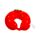Relaxeazzz Foodiemals Ellie de Aardbei  Memory Foam Nekkussen