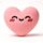 Squidglys J'Adoramals Hart Roze Pluche Speelgoed