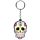 Dia de los Muertos Mexicaans Doodshoofd PVC Sleutelhouder