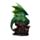 Enchanted Nightmare Smaragd Spirit of the Forest Schedel Draak