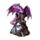 Dark Legends Keeper of the Death Gate Dragon Amethist LED