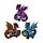 Set van 3 Dark Legends Sleutel van Macht Draak
