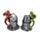 Elements Baby Draak op Ridder Helm