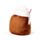 Spiced Latte Foodiemals Pluche Deurstopper