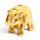 Mini Metallic Glitter Geluk Olifant Verzamelobject