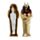 Egypte -Anubis Sarcofaag met Mummie