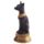 Egypte - Zwart & Goud Bast draagt een Scarabee Ketting
