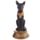 Egypte - Zwart & Goud Bast draagt een Scarabee Ketting
