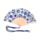 Bescherming Evil Eye Opvouwbare Handventilator Waaier