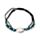 Mode Armbanden - Bruine Kralen met schelpen