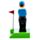 Golfer Solar Poppetje