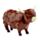 Highland Coo Koe Zonnecel Solar Pal Figuur