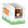 Highland Coo Koe Zonnecel Solar Pal Figuur