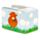 Highland Coo Koe Zonnecel Solar Pal Figuur