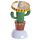Cactus met Sombrero Solar Poppetje