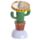 Cactus met Sombrero Solar Poppetje