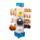 30 haken roterend FSDU Display Relaxeazzz/Hoodeazzz Reiskussens