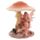 Bloemen Fee rustend onder paddestoel