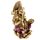 Goud & Rood Ganesh Beeld 16cm