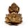 Goudkleur Ganesh & Lakshmi Lotus Set van 2