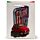 Fiat 500 Retro Rood & Wit - Cadeautasje Medium