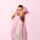 Maddie de Axolotl Adoramals Kinder Handdoek Hoodie