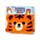Alfie de Tijger Adoramals Kinder Handdoek Hoodie