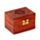 Mango Hout Etherische Olie Doos (voor 6 flesjes - Design 2)