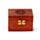 Mango Hout Etherische Olie Doos (voor 6 flesjes - Design 2)