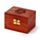 Mango Hout Etherische Olie Doos (voor 6 flesjes - Design 2)