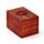 Mango Hout Etherische Olie Doos (voor 6 flesjes - Design 2)