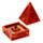 Mango Hout Piramide Wierookhouder Kegels Bloem Lijstwerk