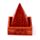 Mango Hout Piramide Wierookhouder Kegels Bloem Lijstwerk