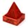 Mango Hout Piramide Wierookhouder Kegels Bloem Lijstwerk