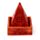 Mango Hout Piramide Wierookhouder Kegels Bloem Lijstwerk