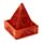 Mango Hout Piramide Wierookhouder Kegels Bloem Lijstwerk