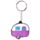 Home is Where You Park It Caravan PVC Sleutellabel Sleutelhanger