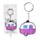 Home is Where You Park It Caravan PVC Sleutellabel Sleutelhanger