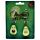 Kawaii Avocado set 2 Sleutelhangers