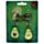 Kawaii Avocado set 2 Sleutelhangers