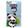 Susu de Panda Adoramals 3D PVC Sleutelhanger