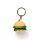 Hammy de Burger Foodiemals 3D PVC Sleutelhanger